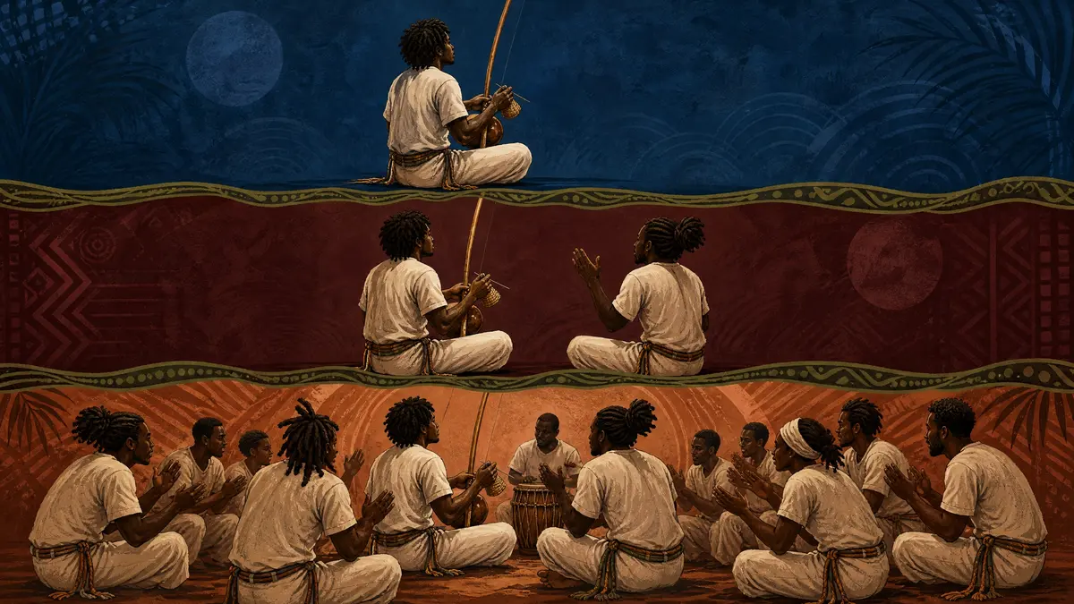 Ladainha, Chula e Corrido — As Três Vozes da Capoeira