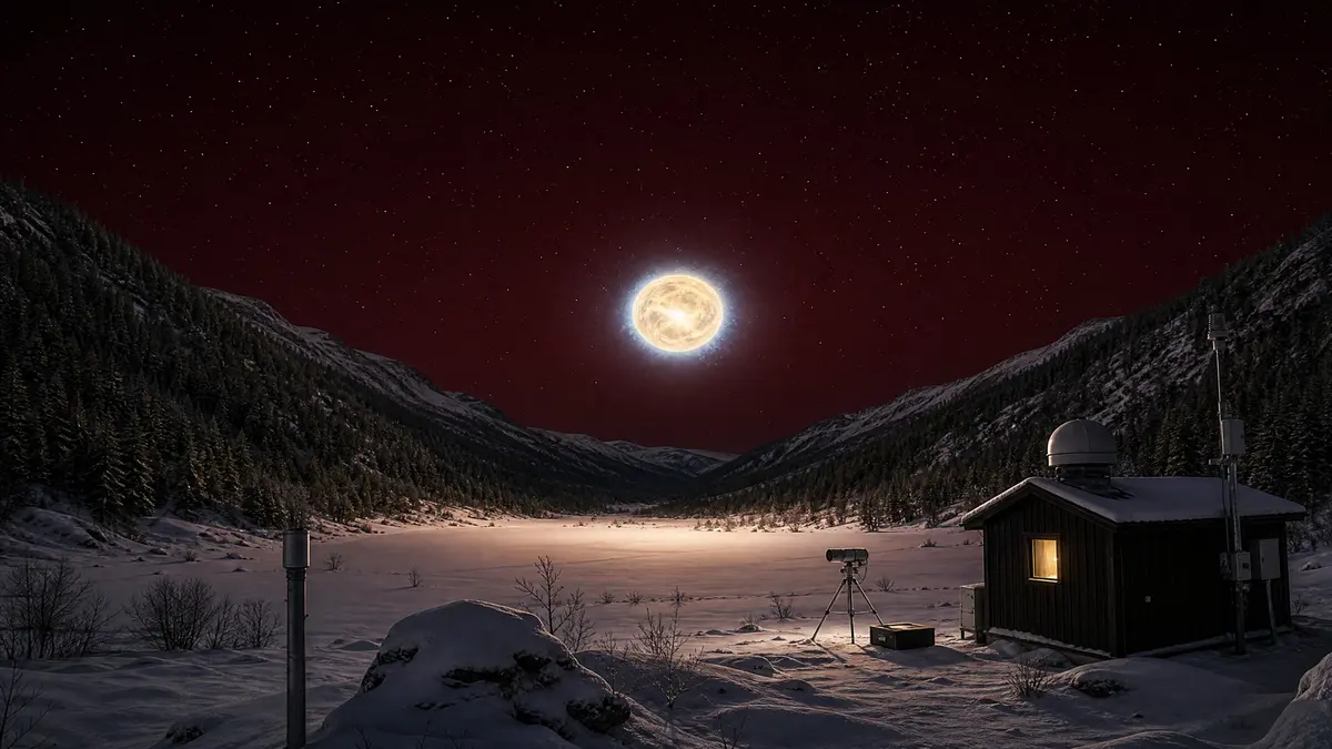As luzes de Hessdalen — bolas de fogo na Noruega, fotografadas e medidas. Quarenta anos sem explicação