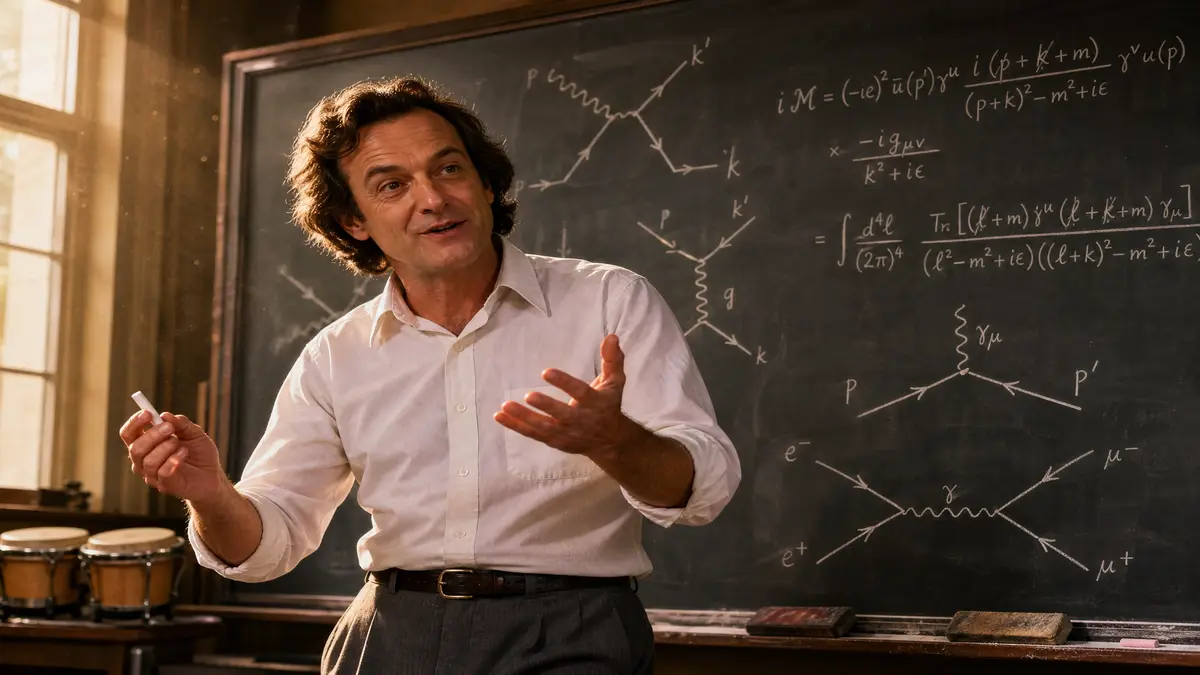 Richard Feynman: o físico que tocava bongô, abria cofres e explicava o universo como ninguém