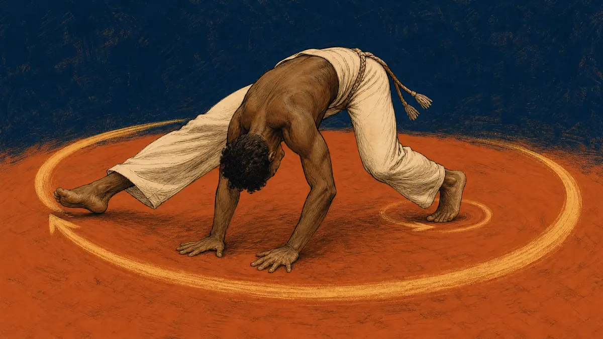 Meia-Lua de Compasso — O Golpe Mais Bonito da Capoeira