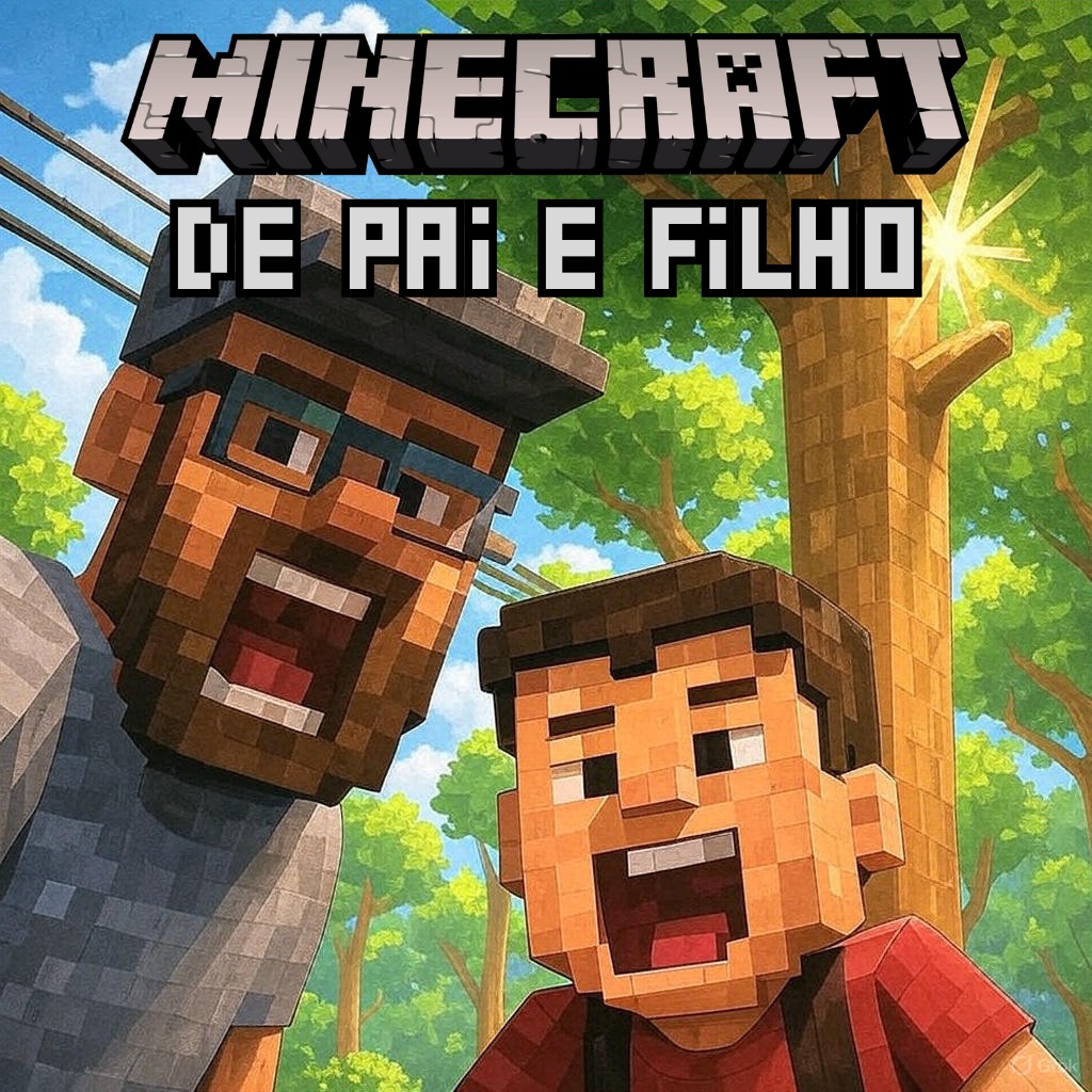 Minecraft pai e filho
