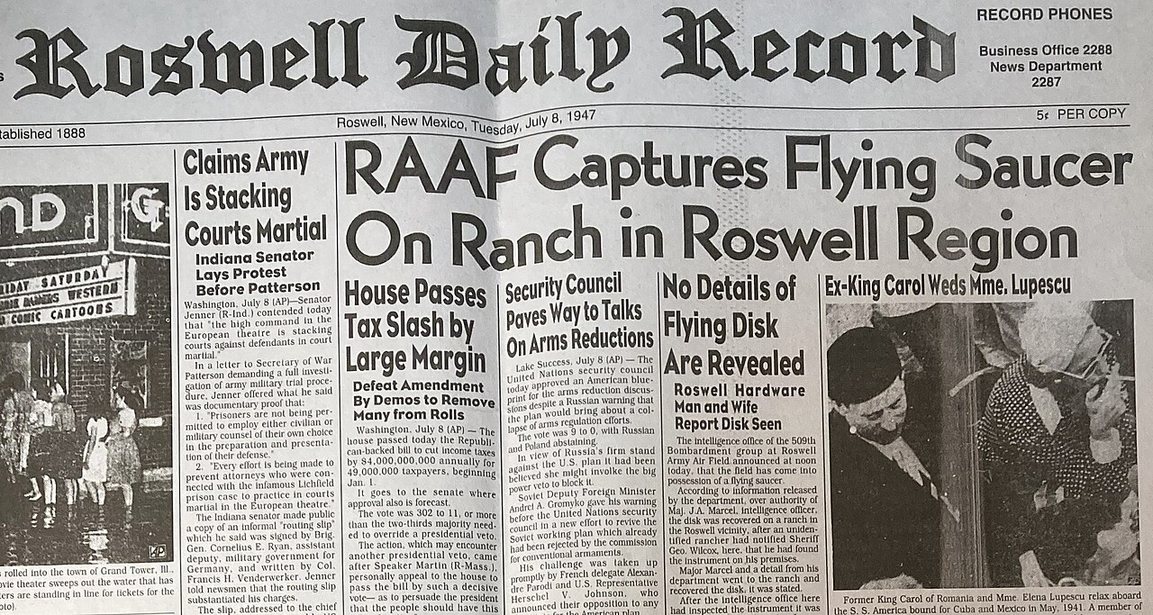 Roswell 1947 — O Caso Que Nunca Morre