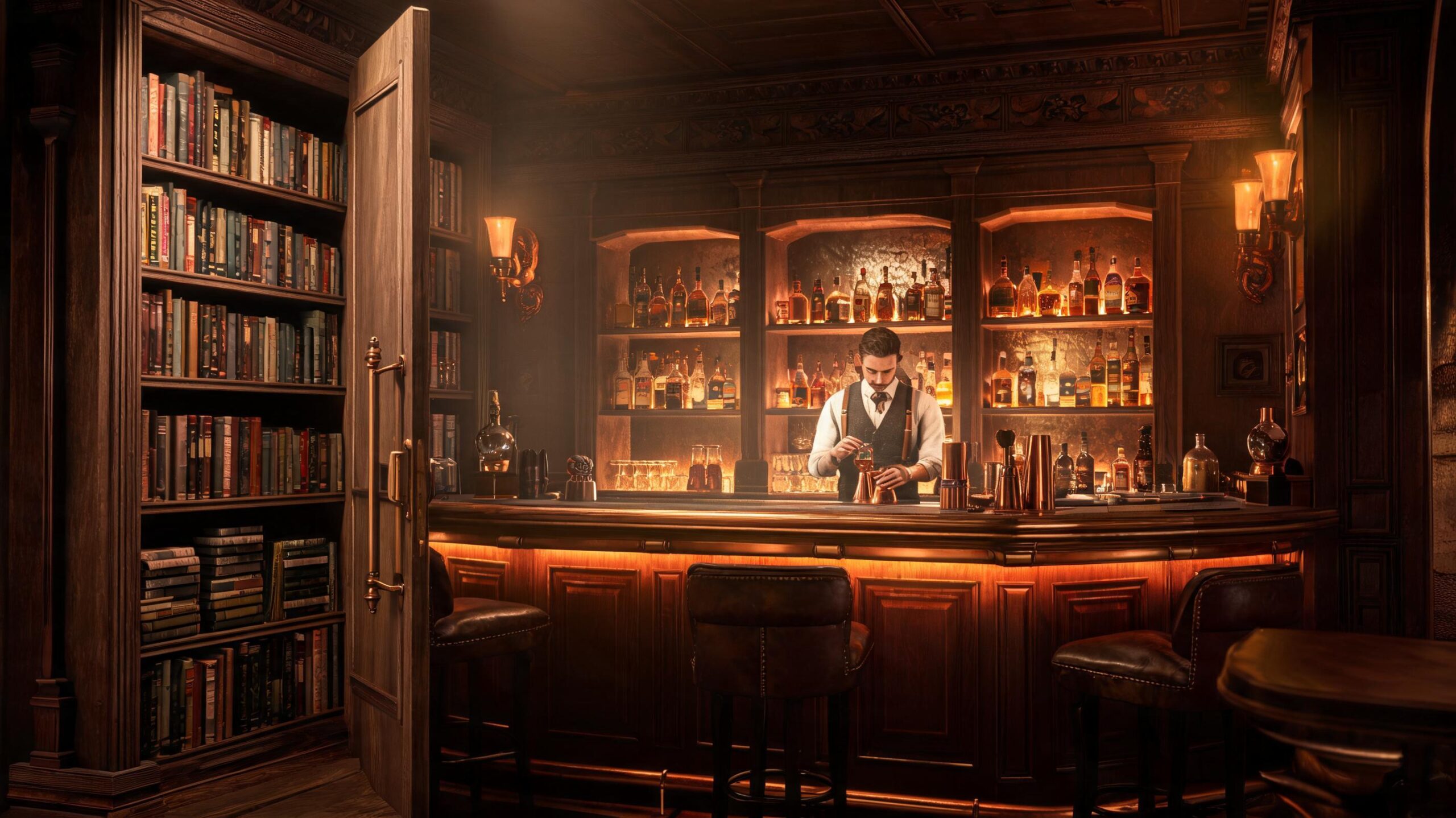 Lei Seca e Speakeasies: Como Proibir o Álcool Criou a Era de Ouro dos Bares Escondidos