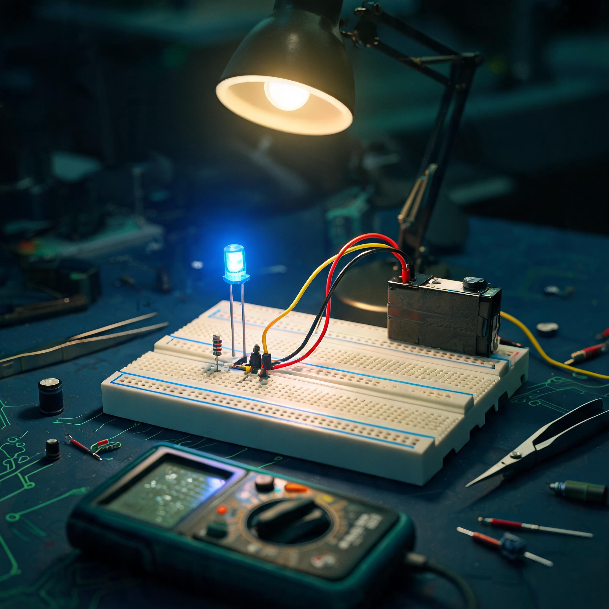 Seu Primeiro Projeto: O LED Que Mudou Tudo