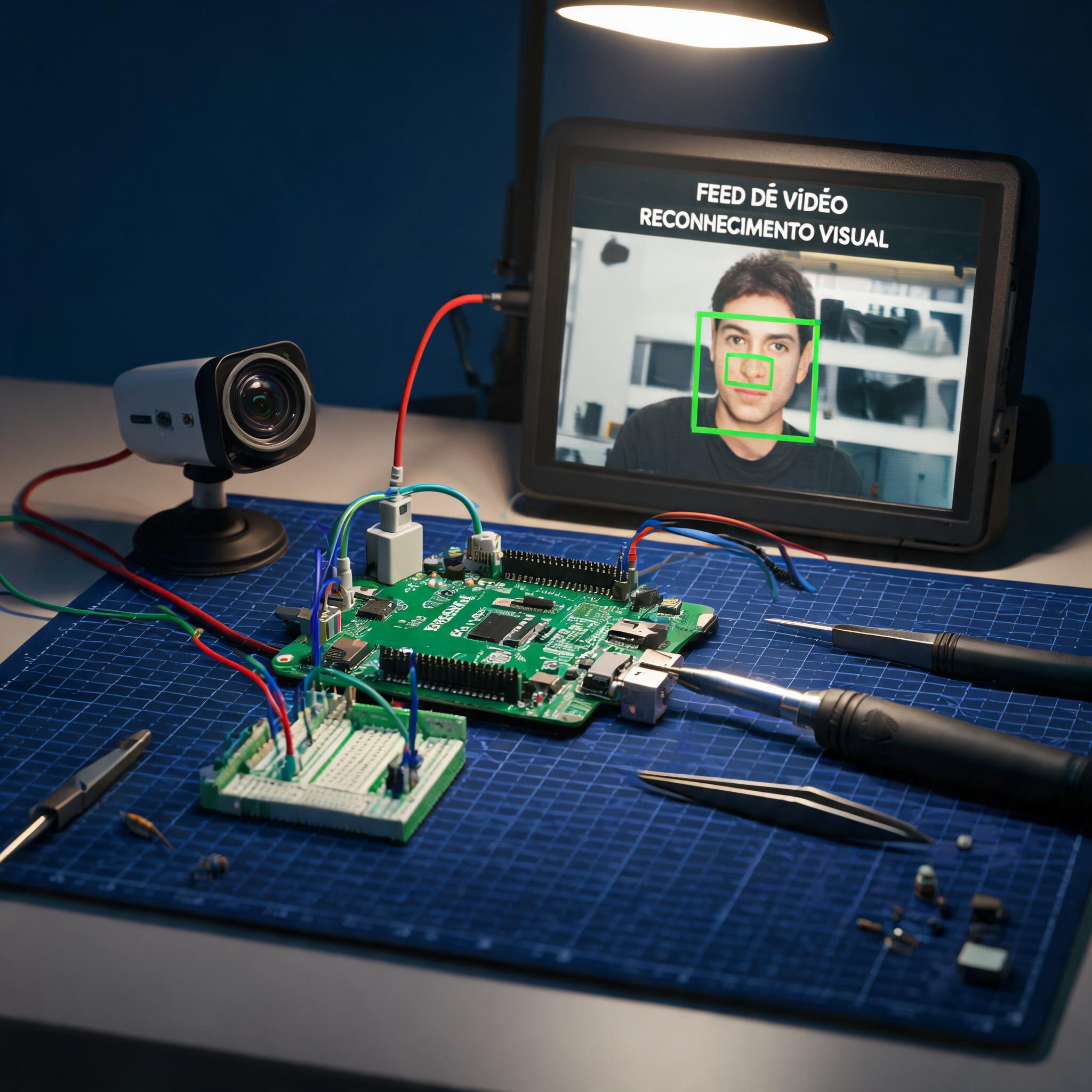 Visão Computacional com OpenCV e Raspberry Pi: A Campainha Que Sabe Quem Chegou