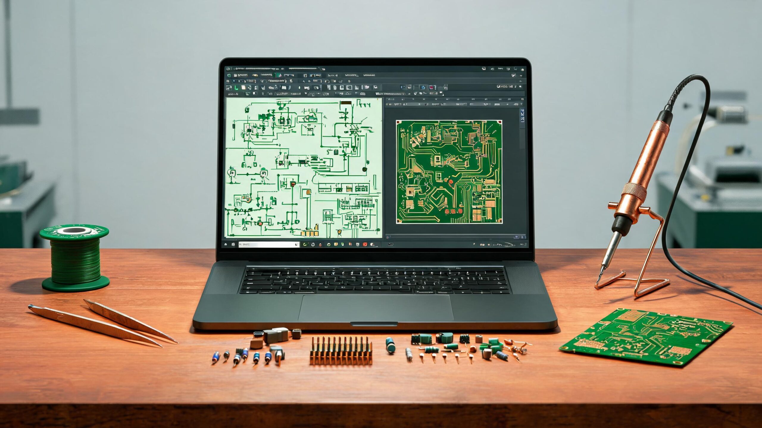 PCB Design com KiCad: Do Esquemático ao Gerber