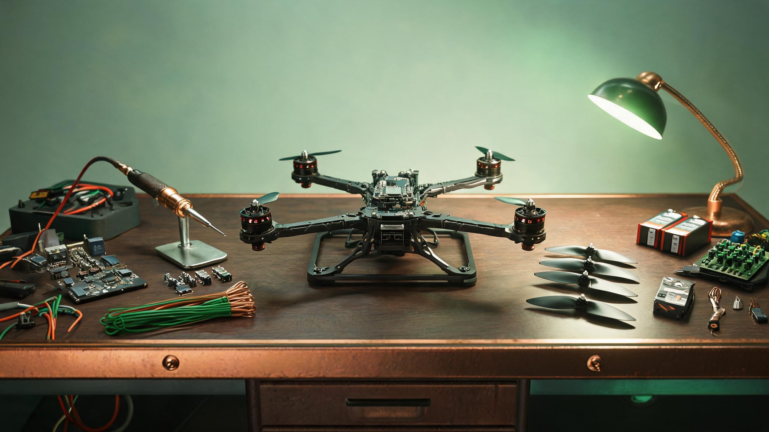 Drones DIY: Construindo Seu Próprio Quadricóptero