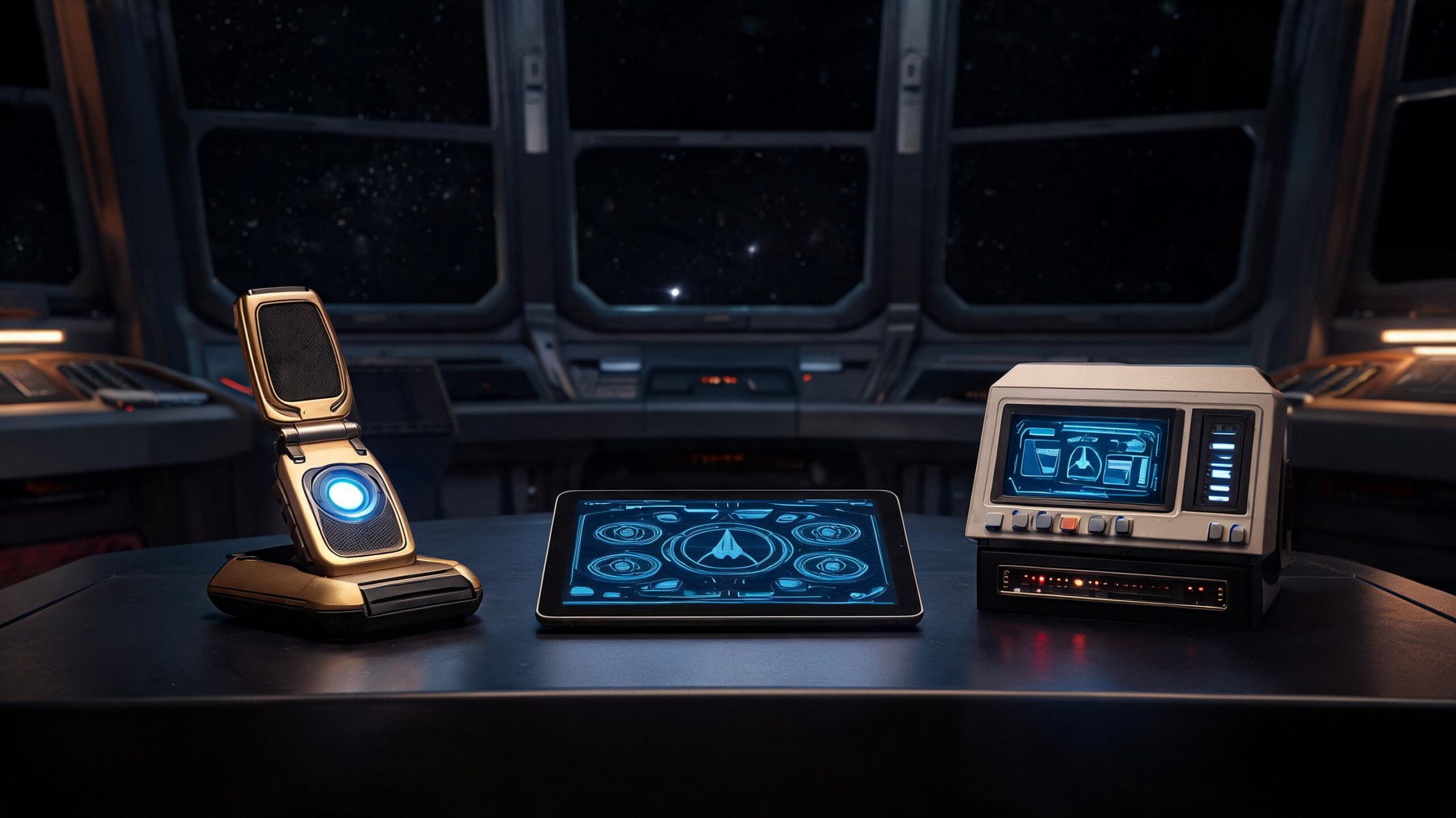 Star Trek — O Communicator, o Tablet e o Computador Que Fala