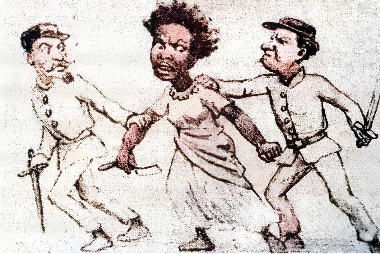 Capoeira — File:Female capoeira with razor 1882 (colorized).jpg