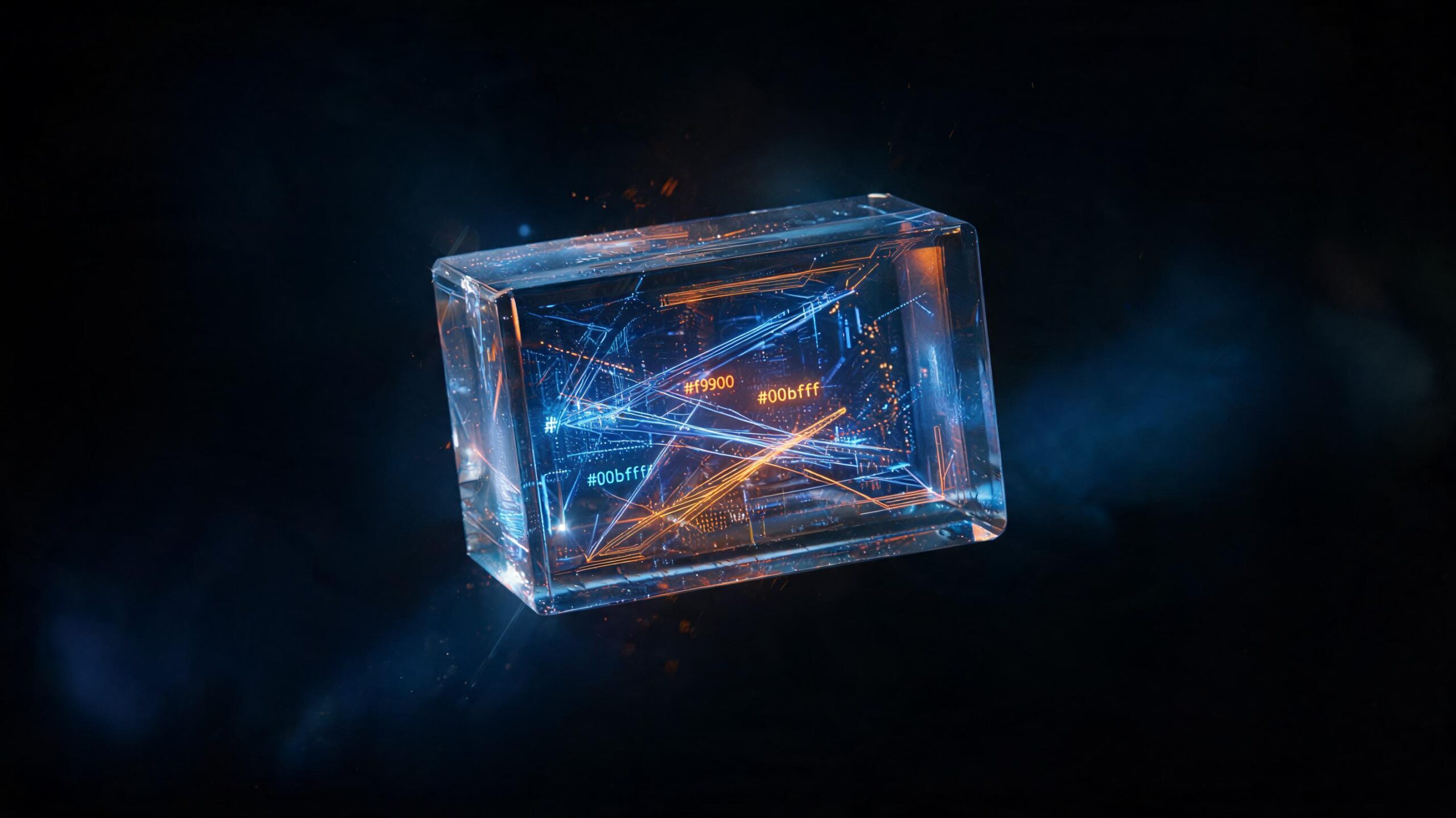 O cristal que guarda dados em luz