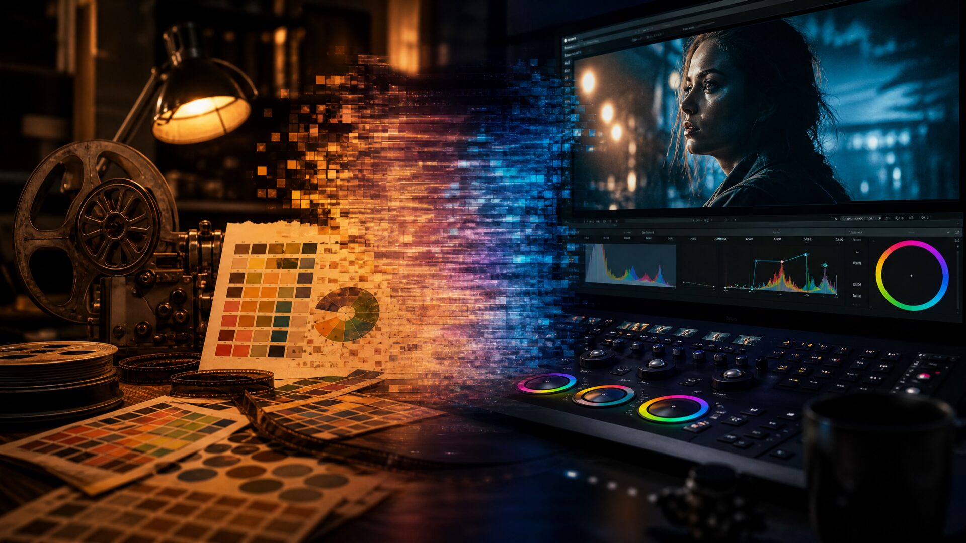 Correção de Cor e Color Grading: Do Technicolor ao Filtro do Instagram