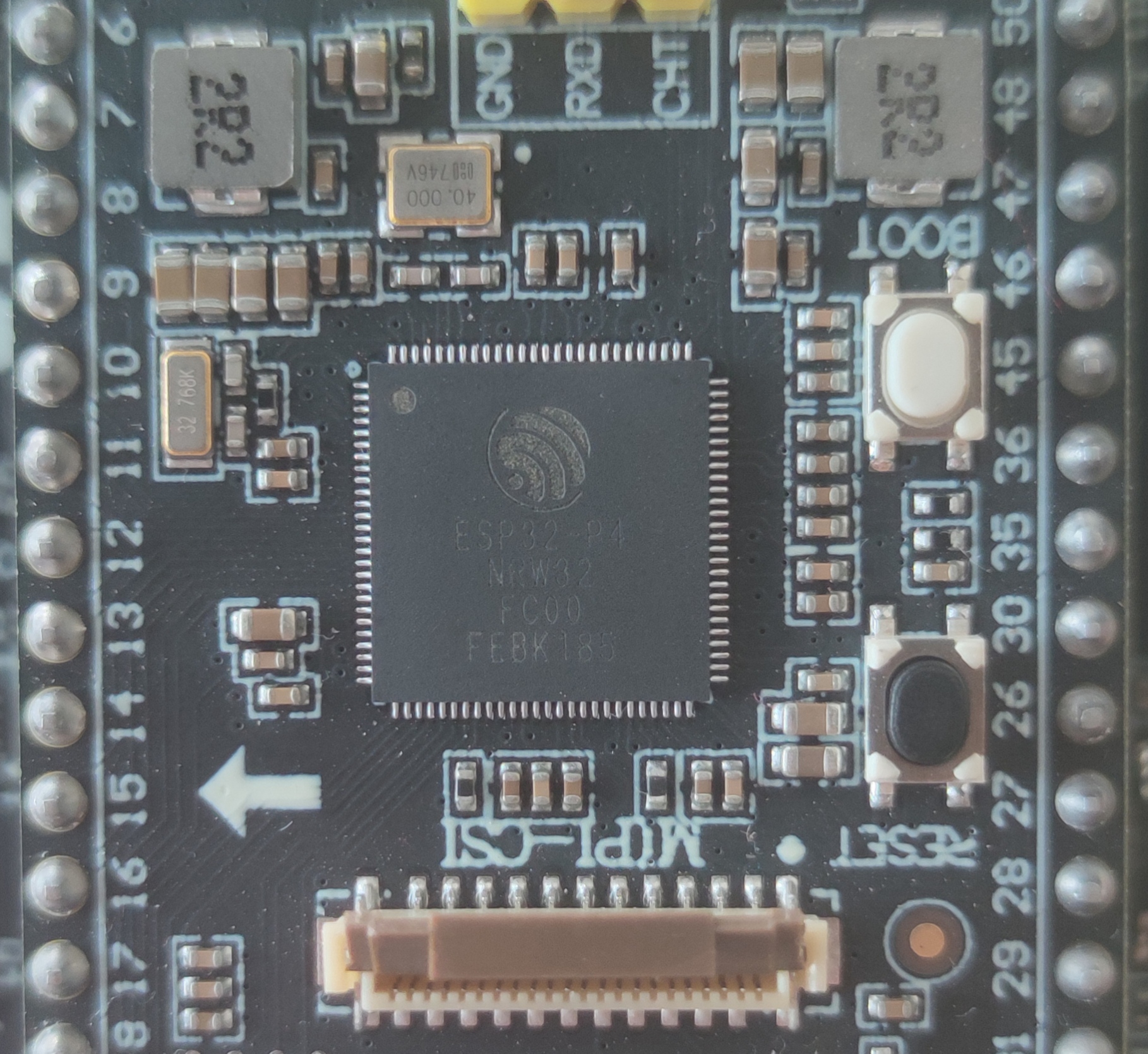 Placa Espressif com chip ESP32-P4