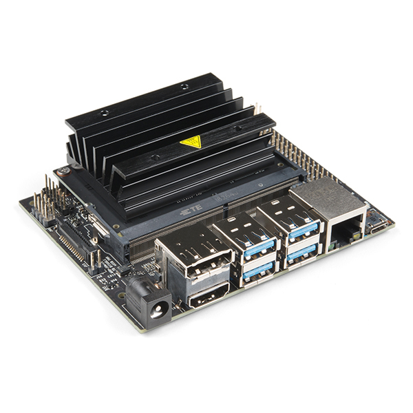 Kit de desenvolvimento NVIDIA Jetson Nano com dissipador preto